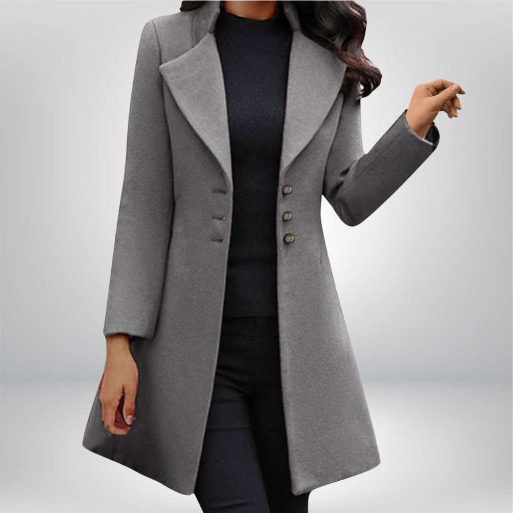 Élisia | Manteau Classique Ajusté