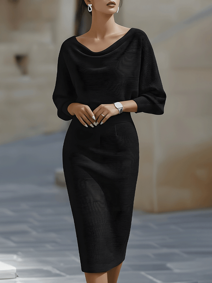 Lydia | Robe Midi Élégante pour Tous les Jours
