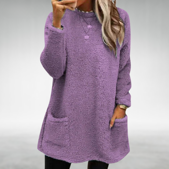 Nora | Pull en Polaire avec Poches