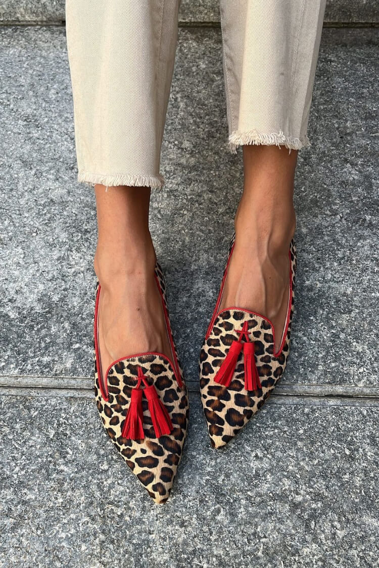 Nela™ | Mocassins Léopard
