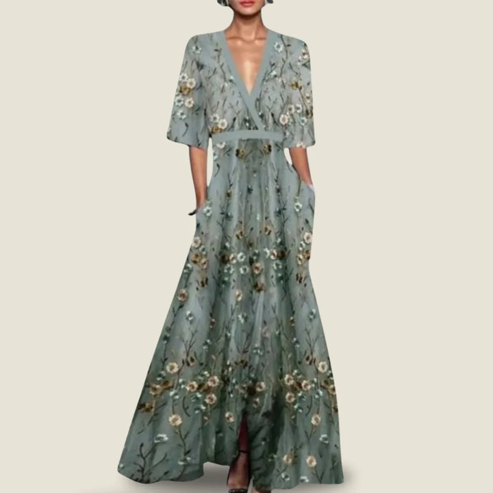 Chloé | Robe Florale Élégante