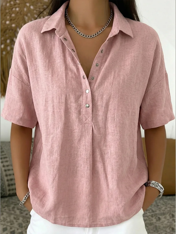 Rachel | Blouse à col pour femmes