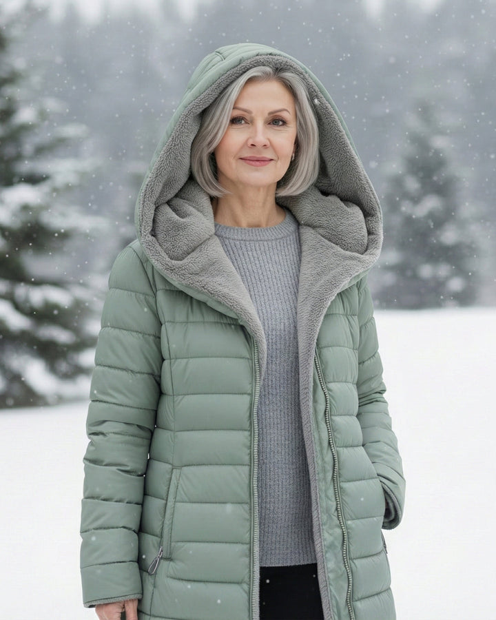 Clair | Manteau Puffer Doublé en Fleece