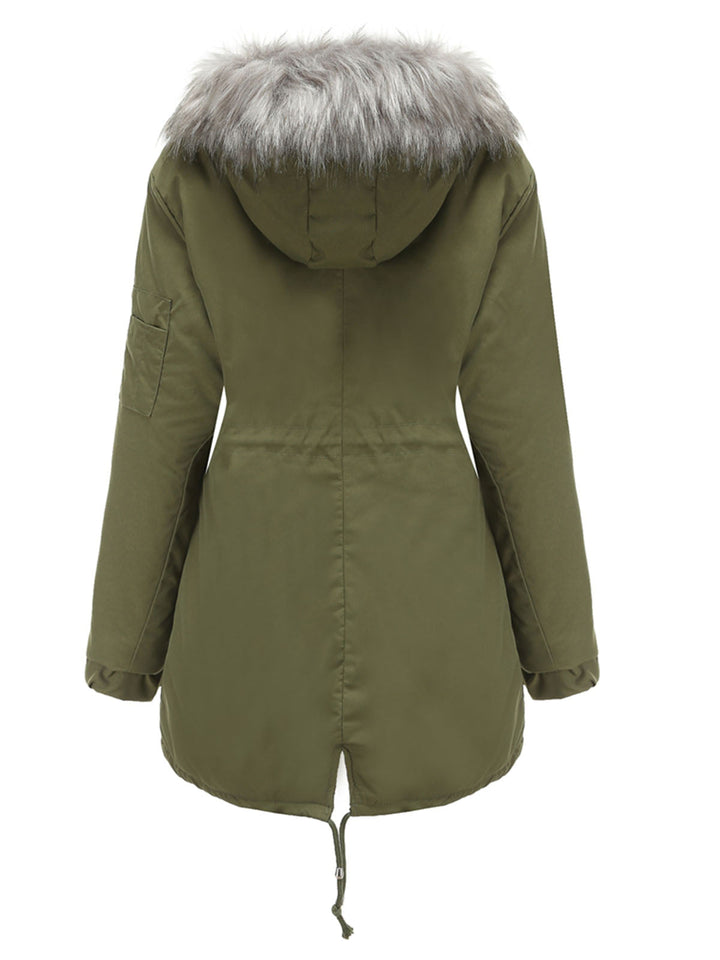 Arielle | Parka d'hiver avec doublure en fourrure douce