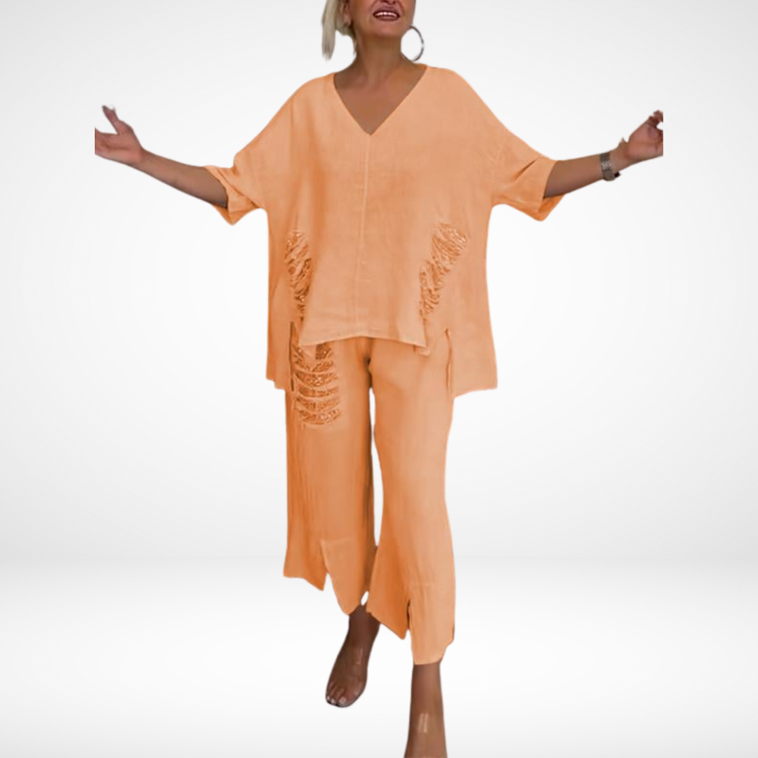 Ensemble d'été chic à deux pièces Briella™