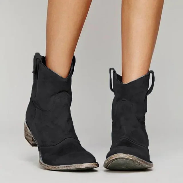 Carlotta – Bottines en daim