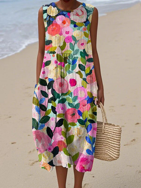 Ava | Vestido Midi Floral