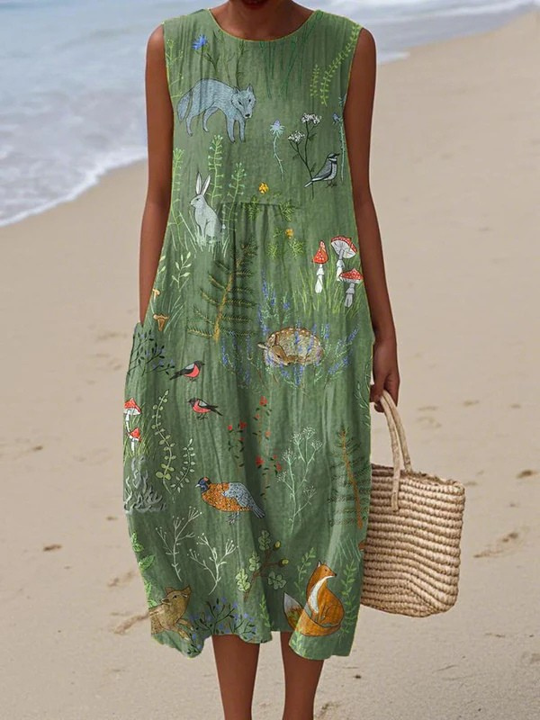 Speranza | Robe Midi Woodland