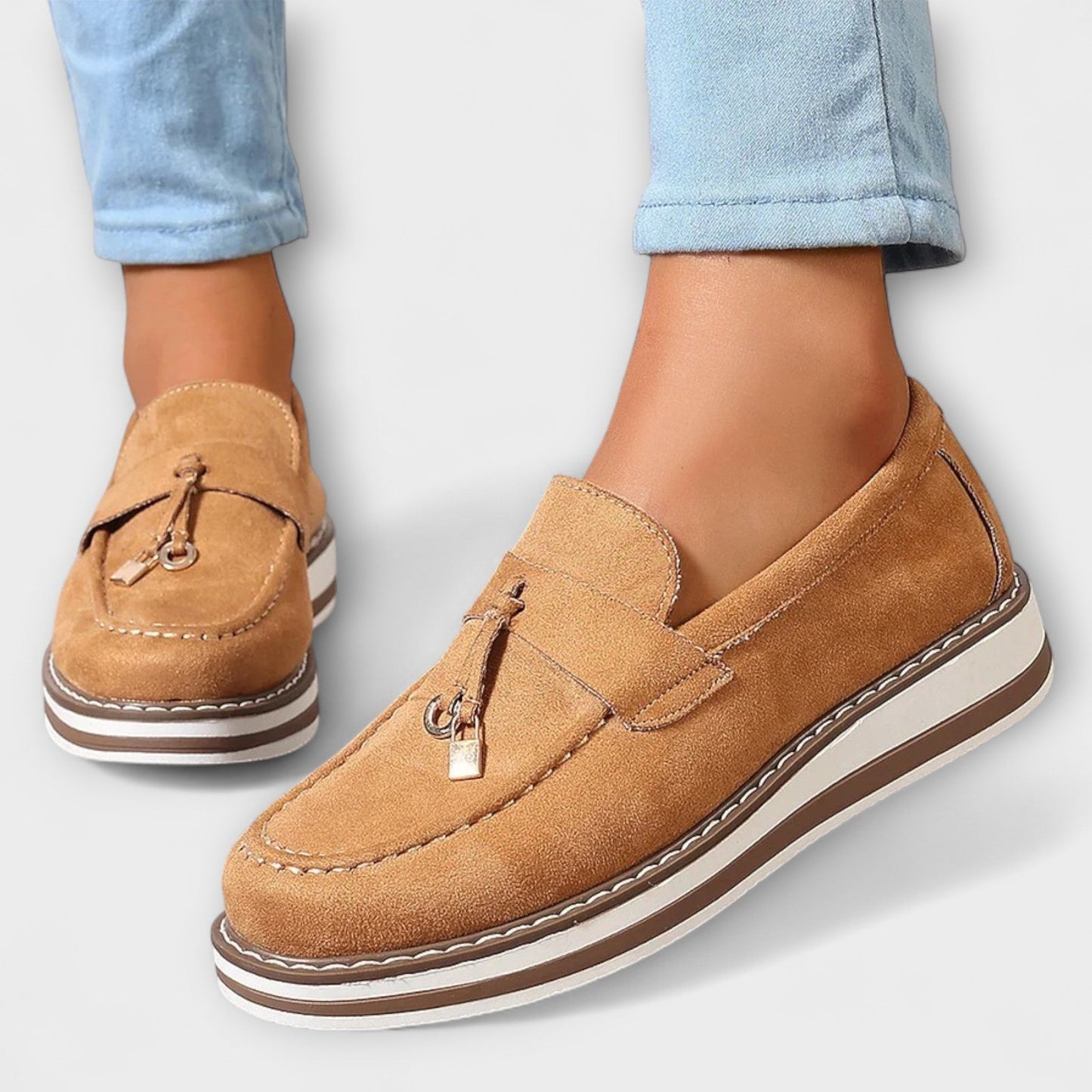 LUISA | Chaussures décontractées à bout rond, au style moderne et au confort quotidien