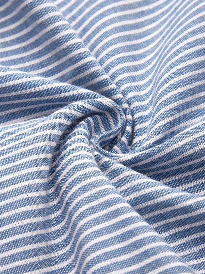 Brienne | Robe Midi Rayée