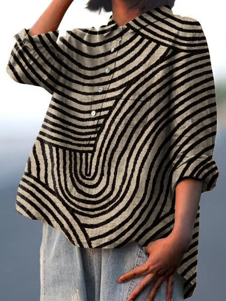 Melina | Elegante Blusa de Verano en Linne