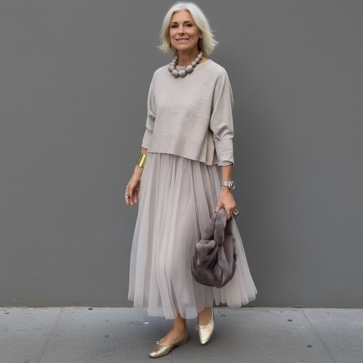 Emmie™ Élégant Ensemble Deux Pièces