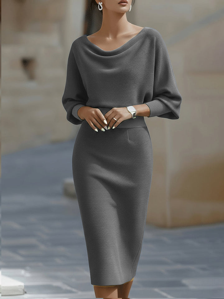 Lydia | Robe Midi Élégante pour Tous les Jours