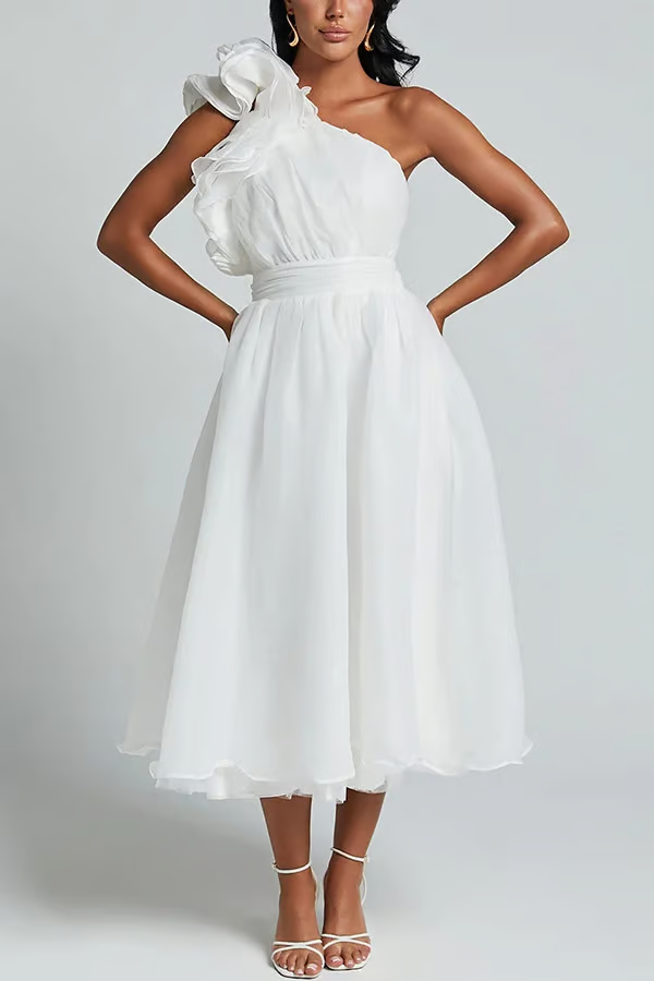 Bellamy | Robe d'été élégante et inclinée