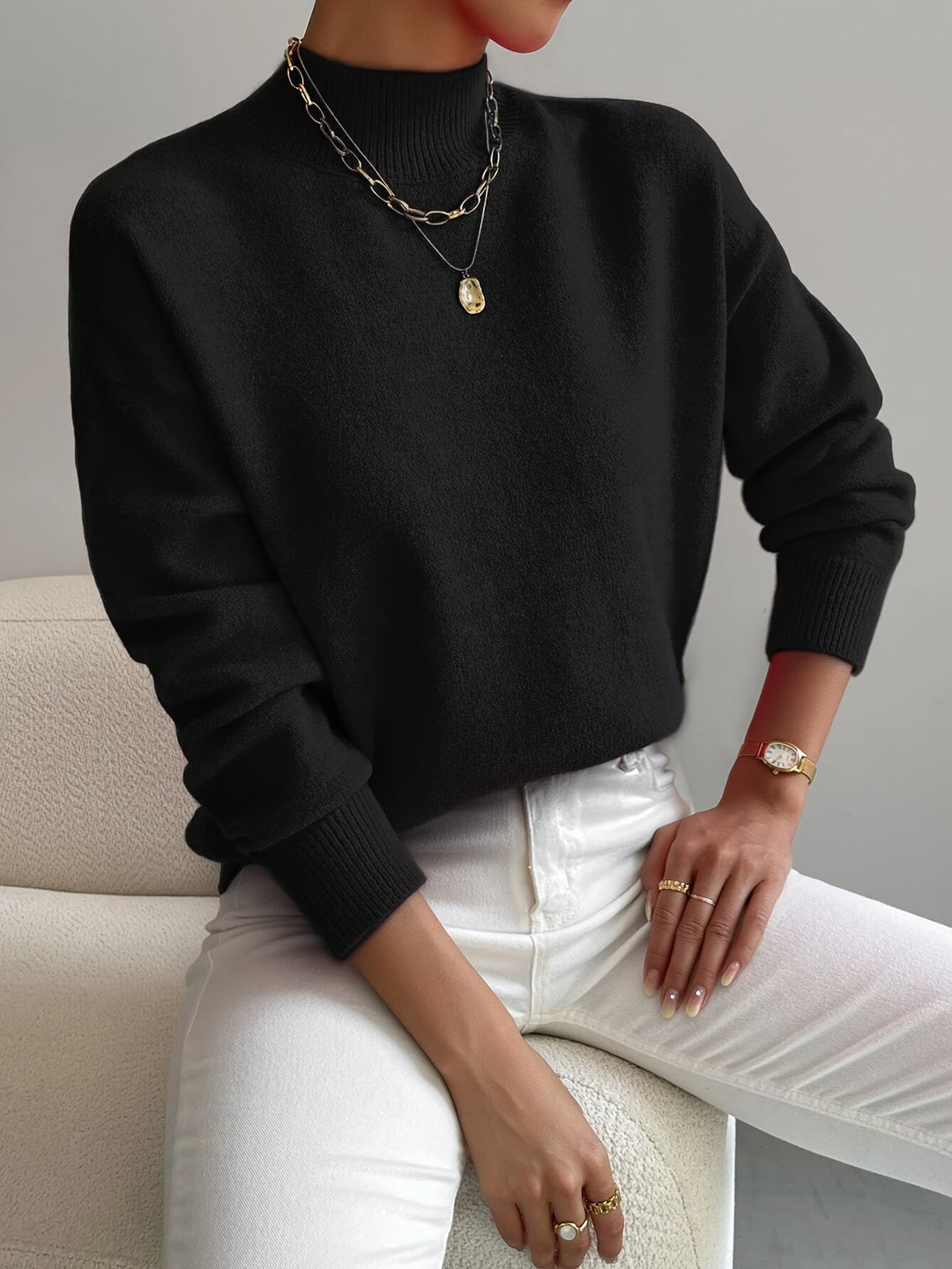 Noémie | Pull élégant et chaud