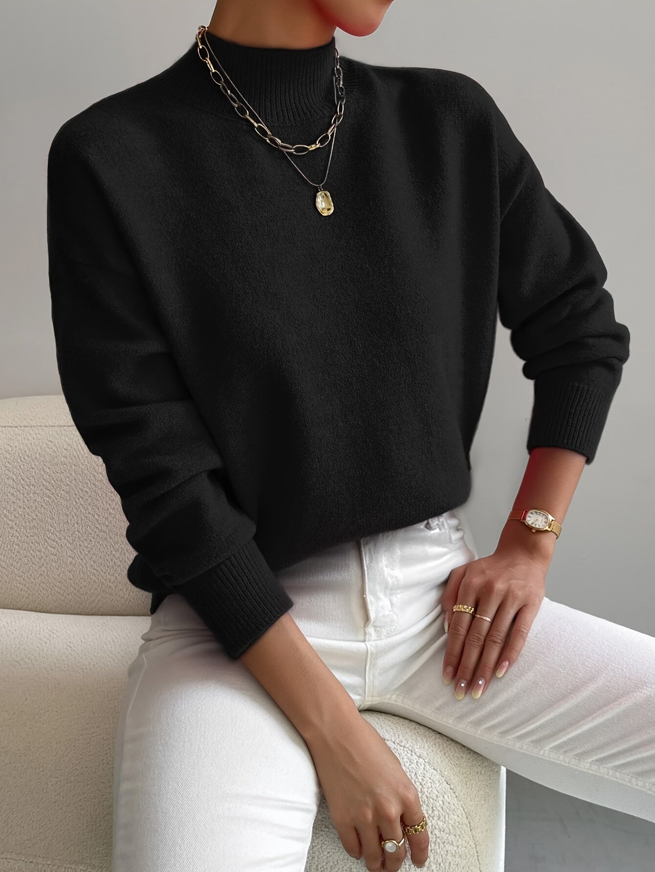 Noémie | Pull élégant et chaud